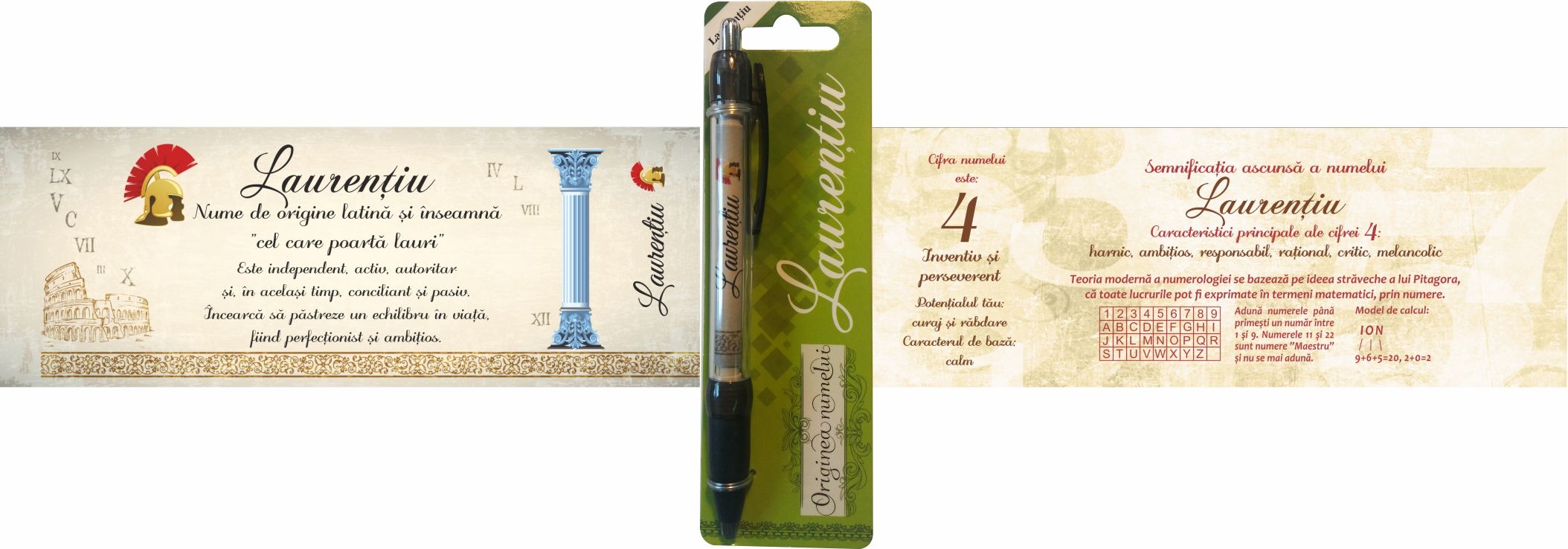 Pix cu nume - Laurentiu  ( 14.5 cm x 18 cm x 6.7 ) Pix cu nume - Laurentiu  ( 14.5 cm x 18 cm x 6.7 )