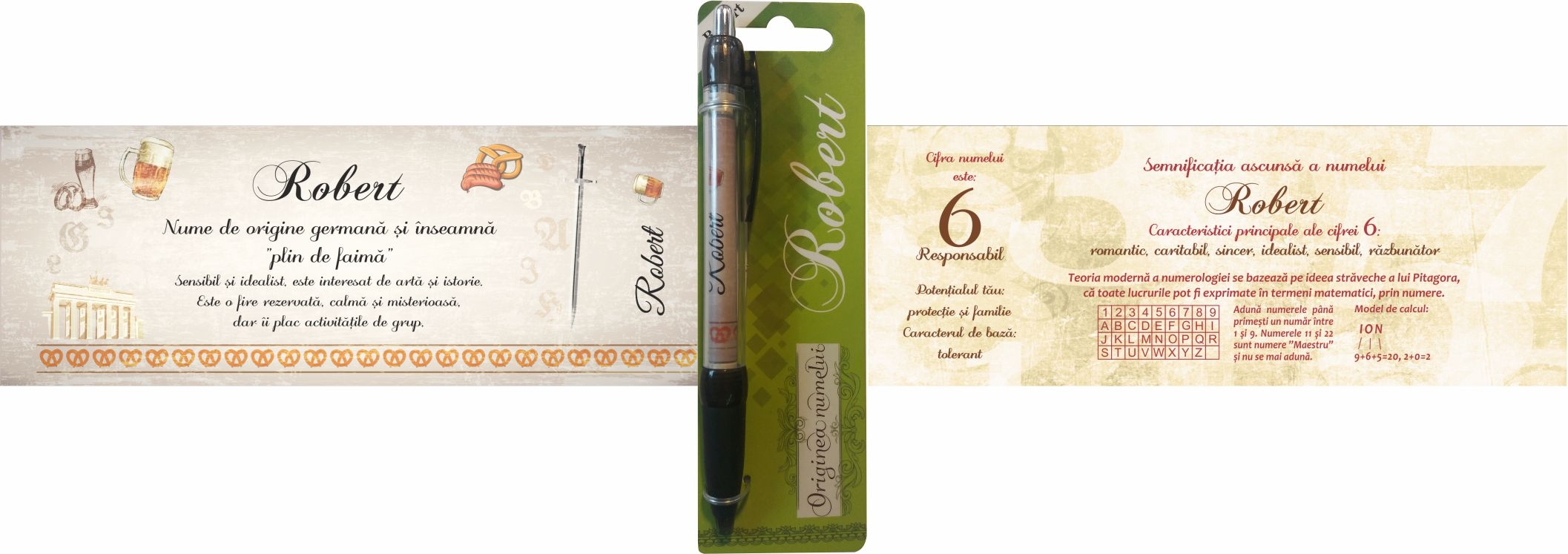 Pix cu nume - Robert ( 14.5 cm x 18 cm x 6.7 ) Pix cu nume - Robert ( 14.5 cm x 18 cm x 6.7 )