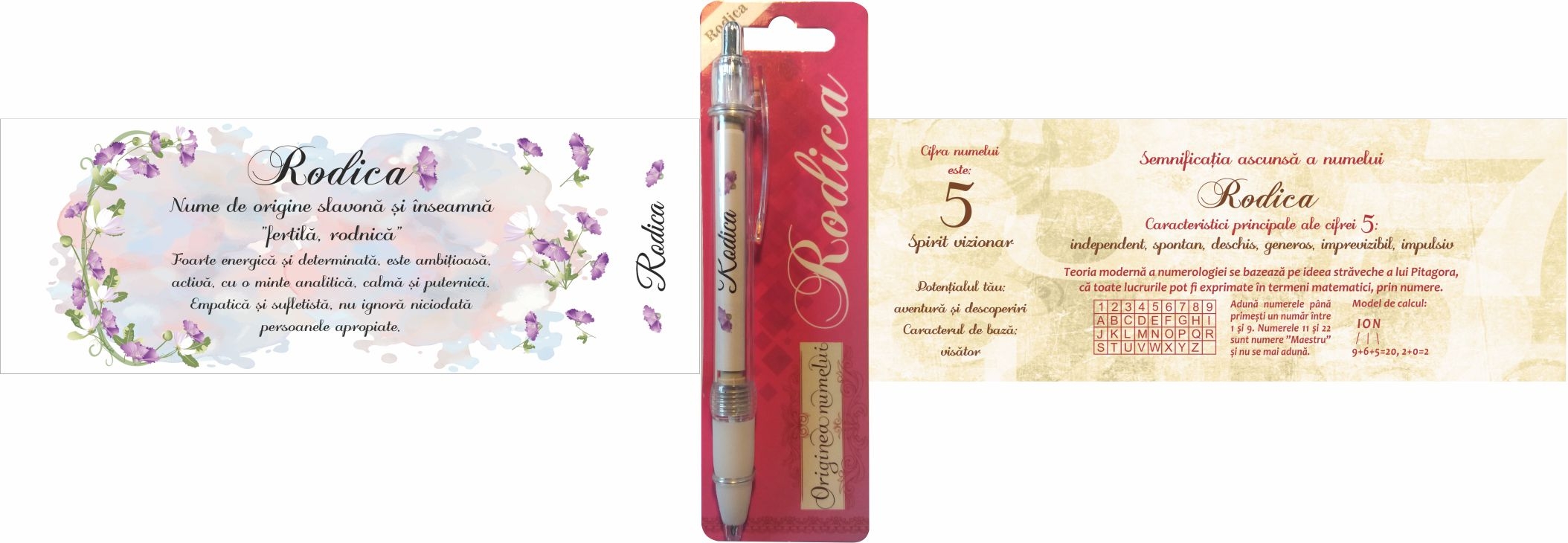 Pix cu nume - Rodica ( 14.5 cm x 18 cm x 6.7 ) Pix cu nume - Rodica ( 14.5 cm x 18 cm x 6.7 )