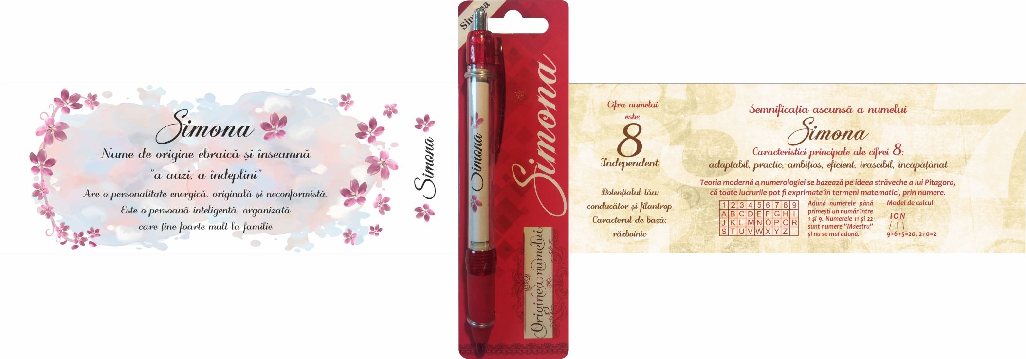 Pix cu nume - Simona ( 14.5 cm x 18 cm x 6.7 )