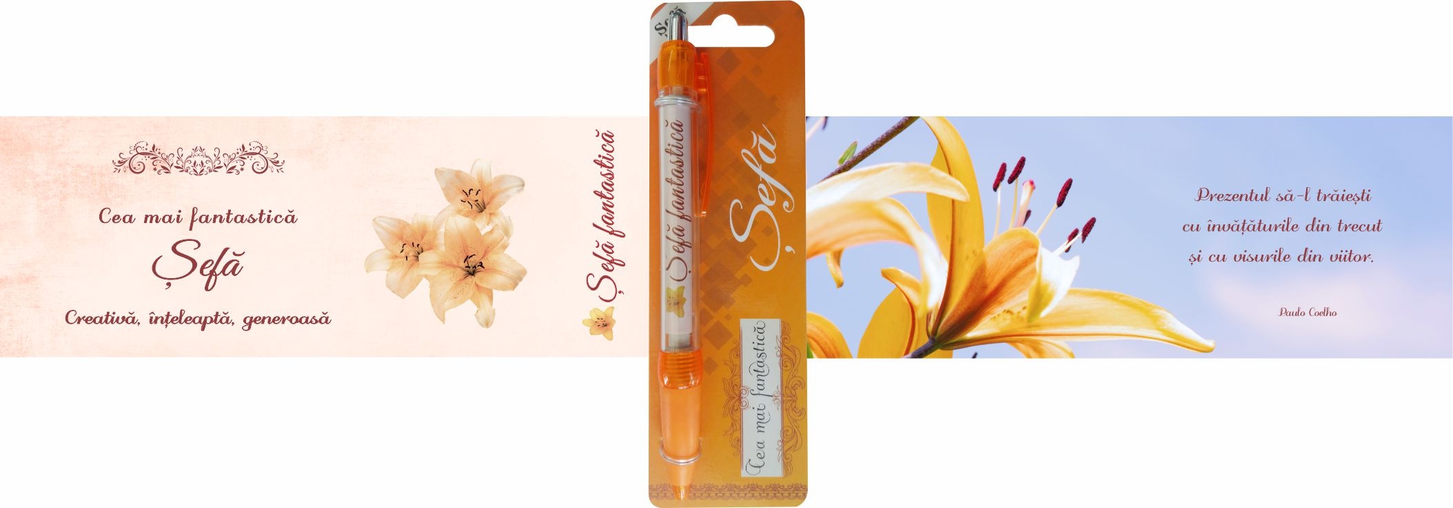 Pix cu dedicatie - Sefa (14.5 cm x 18 cm x 6.7 ) Pix cu dedicatie - Sefa (14.5 cm x 18 cm x 6.7 )