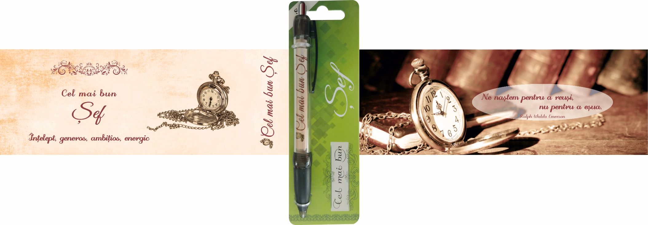 Pix cu dedicatie - Sef (14.5 cm x 18 cm x 6.7 ) Pix cu dedicatie - Sef (14.5 cm x 18 cm x 6.7 )