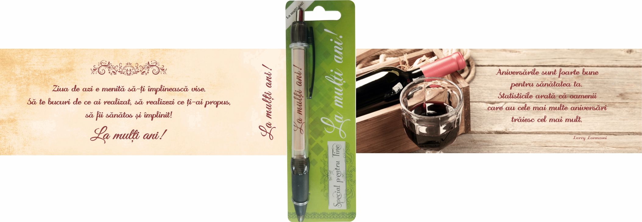 Pix cu dedicatie - La multi ani  (14.5 cm x 18 cm x 6.7 ) Pix cu dedicatie - La multi ani  (14.5 cm x 18 cm x 6.7 )