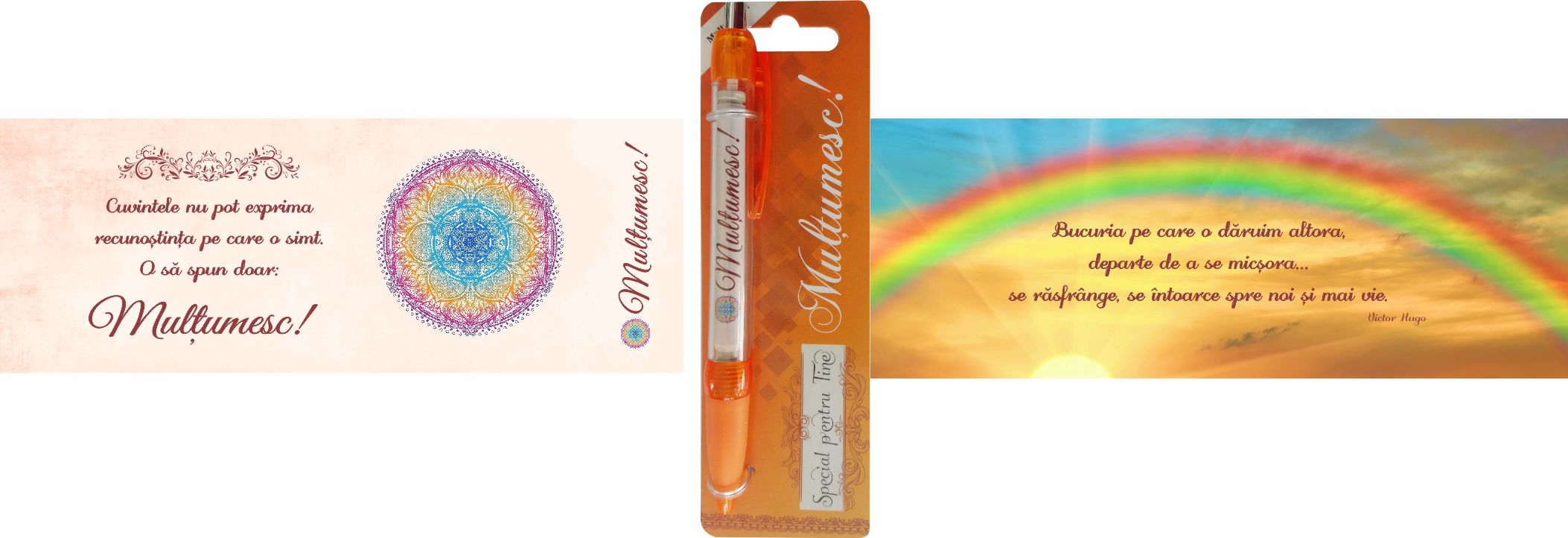 Pix cu dedicatie - Multumesc (14.5 cm x 18 cm x 6.7 )