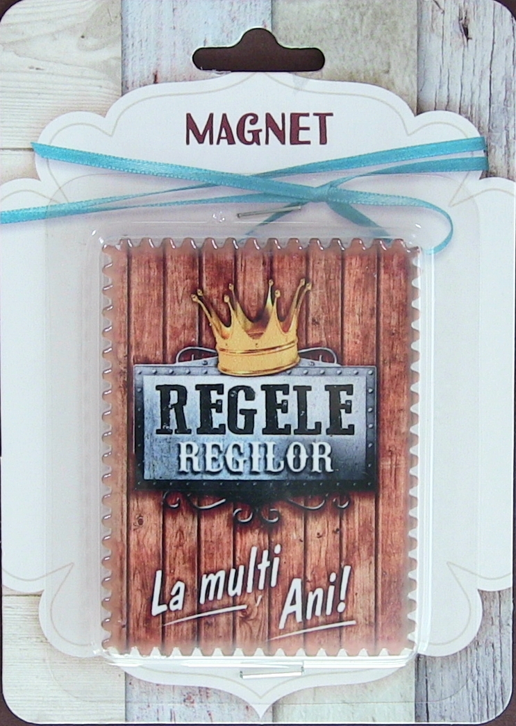 Magnet  Regele regilor (6x8cm ) Magnet  Regele regilor (6x8cm )