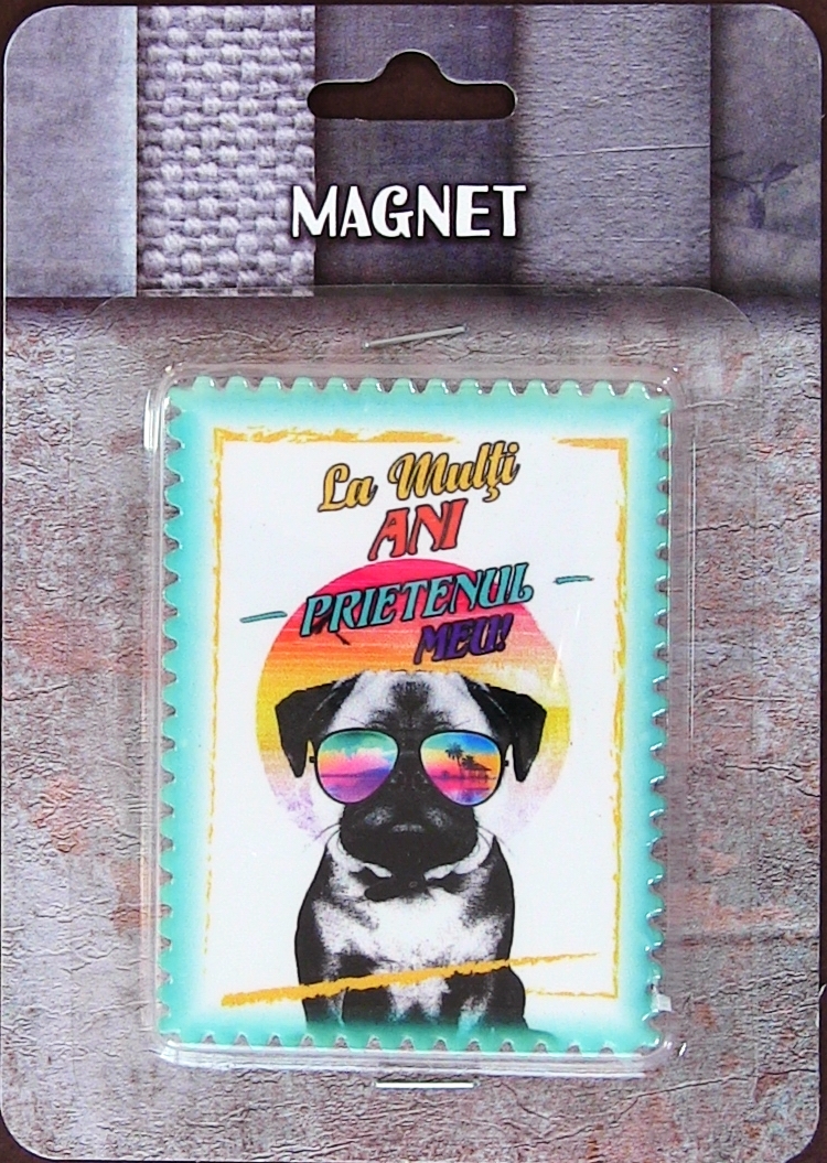 Magnet  La multi ani  (6x8cm ) Magnet  La multi ani  (6x8cm )