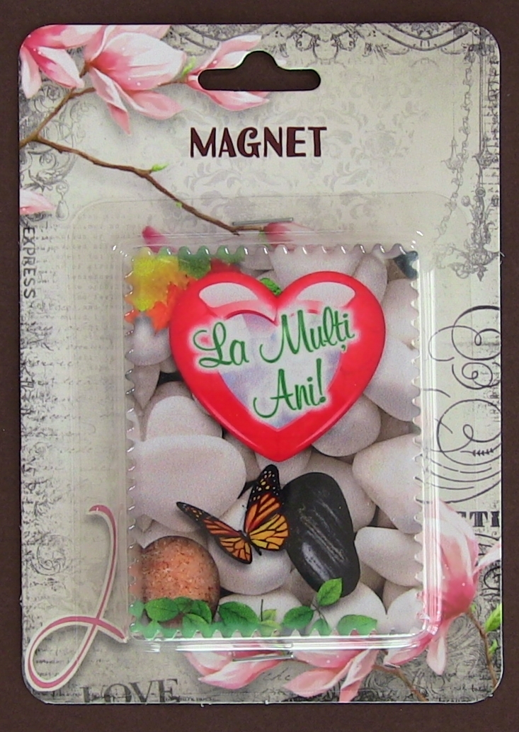 Magnet  La multi ani  (6x8cm ) Magnet  La multi ani  (6x8cm )
