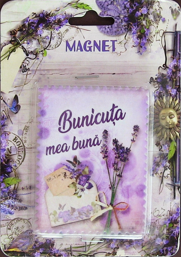 Magnet ceramic - Bunicuta mea buna  (6x8cm ) Magnet ceramic - Bunicuta mea buna  (6x8cm )