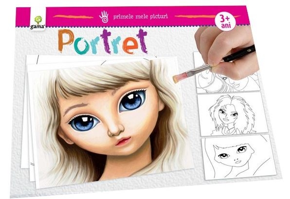 Portret - Primele mele picturi (3-6 ani) Portret - Primele mele picturi (3-6 ani)