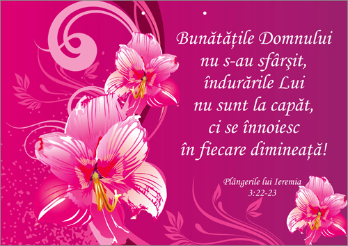 Poster- Bunatatile Domnului nu s- au sfarsit... Poster- Bunatatile Domnului nu s- au sfarsit...