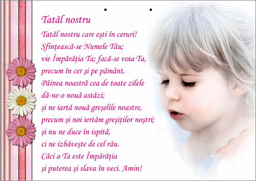 Poster- Tatal nostru... Poster- Tatal nostru...