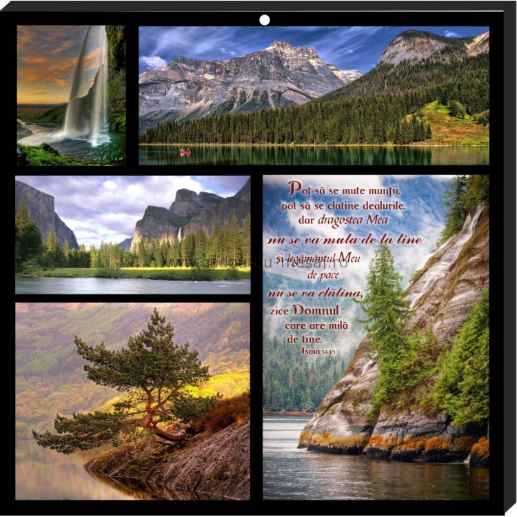 Tablou colaj vintage -Pot sa se mute muntii(30x30 cm) Tablou colaj vintage -Pot sa se mute muntii(30x30 cm)