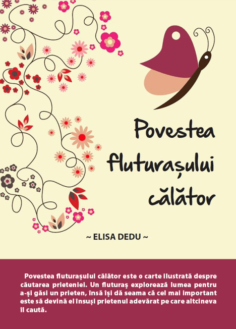 Povestea fluturasului calator - Poveste ilustrată Povestea fluturasului calator - Poveste ilustrată