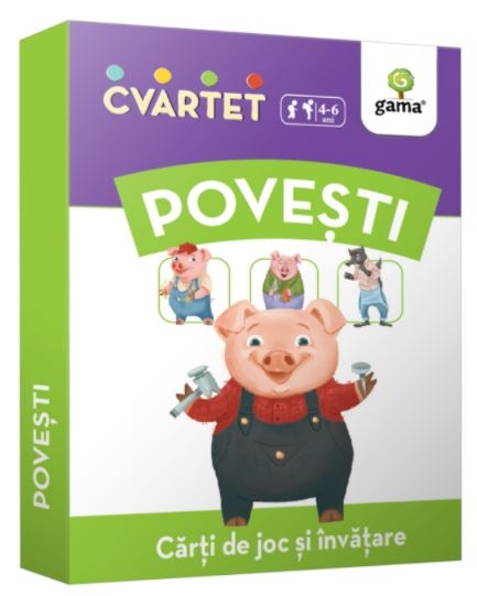 Povesti - Carti de joc si invatare (4-6 ani) Povesti - Carti de joc si invatare (4-6 ani)