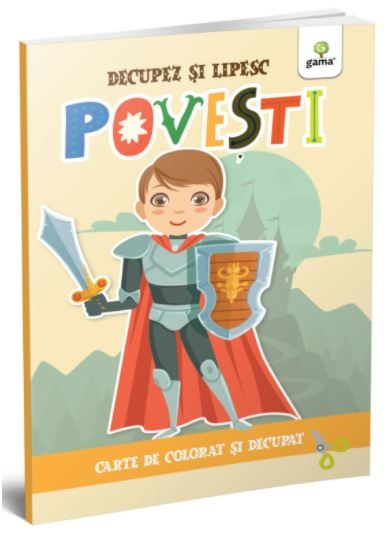 Povesti - Carte de colorat si decupat (3-7 ani) Povesti - Carte de colorat si decupat (3-7 ani)