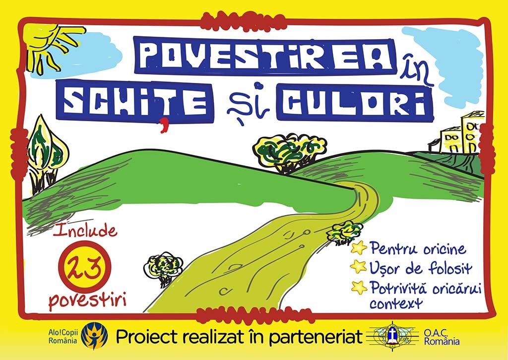 Povestirea in schite si culori - Manual de predare pentru copii Povestirea in schite si culori - Manual de predare pentru copii