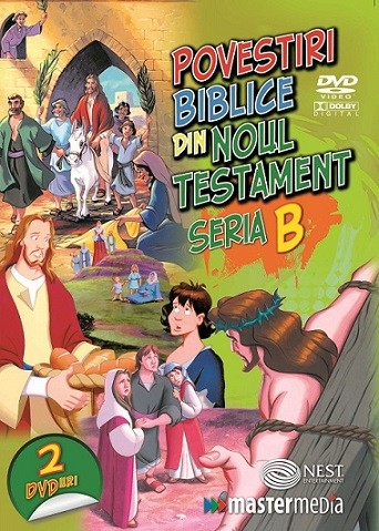 DVD - Povestiri Biblice din Noul Testament (seria B) - Desene animate dublate in limba romana DVD - Povestiri Biblice din Noul Testament (seria B) - Desene animate dublate in limba romana