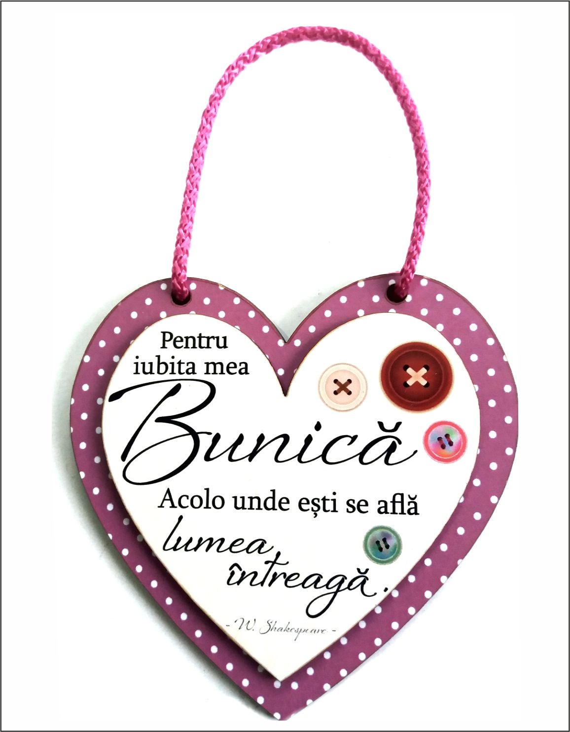 Placheta retro - Pentru iubita mea Bunica Placheta retro - Pentru iubita mea Bunica