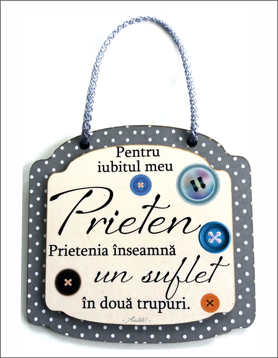 Placheta retro - Pentru iubitul meu Prieten Placheta retro - Pentru iubitul meu Prieten