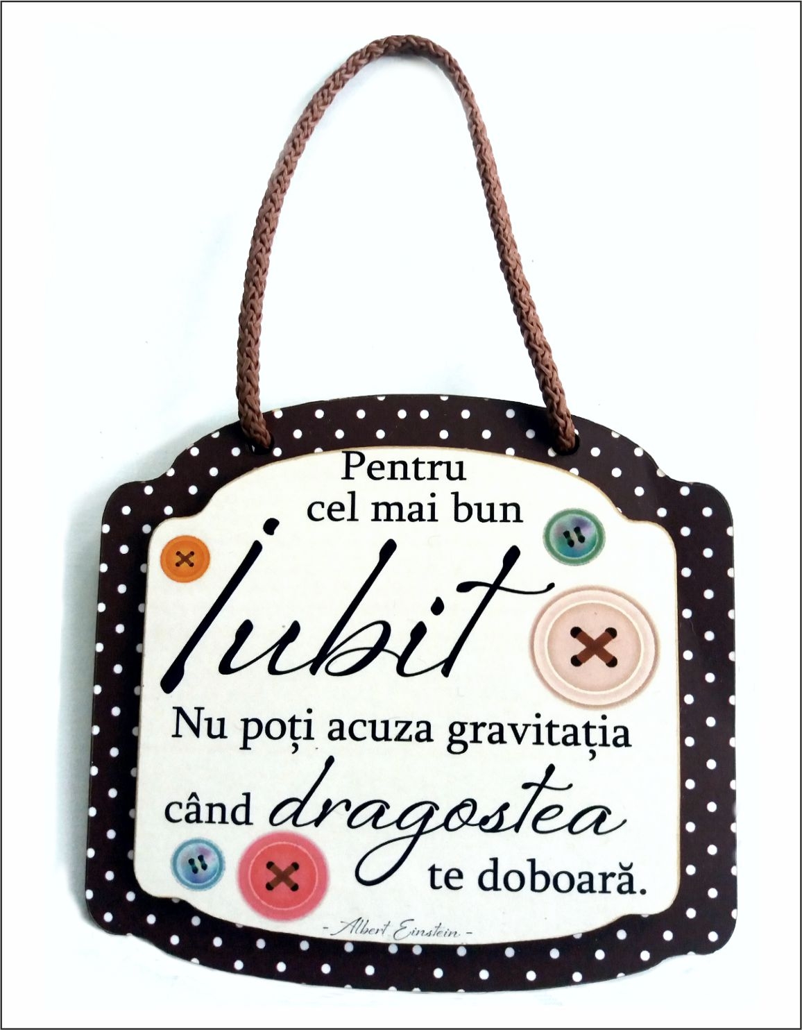 Placheta retro - Pentru cel mai bun Iubit Placheta retro - Pentru cel mai bun Iubit