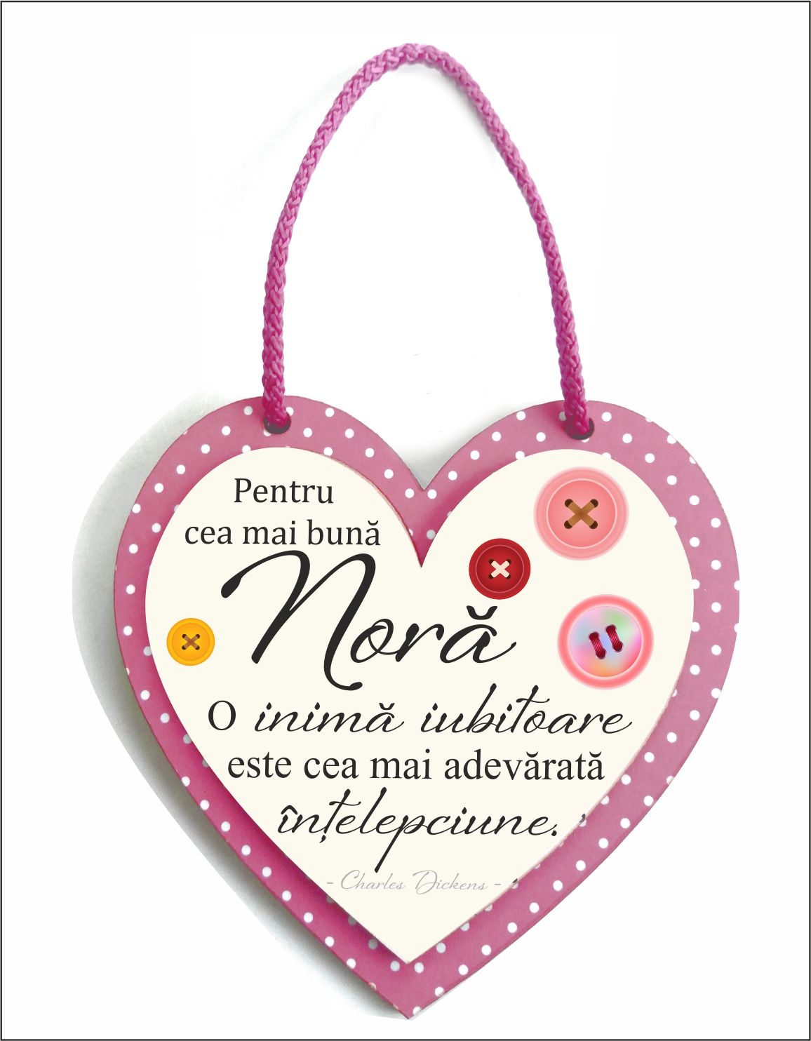 Placheta retro - Pentru cea mai buna Nora Placheta retro - Pentru cea mai buna Nora