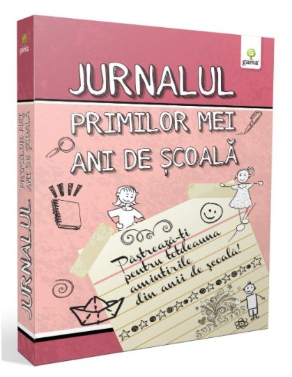 Jurnalul primilor mei ani de scoala, roz - Jurnal pentru copii (6-10 ani) Jurnalul primilor mei ani de scoala, roz - Jurnal pentru copii (6-10 ani)