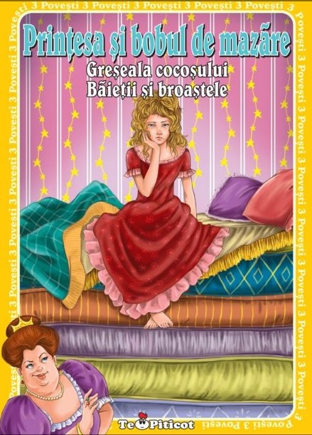 3 povesti - Printesa si bobul de mazare - Povestiri pentru copii (3-7 ani) 3 povesti - Printesa si bobul de mazare - Povestiri pentru copii (3-7 ani)