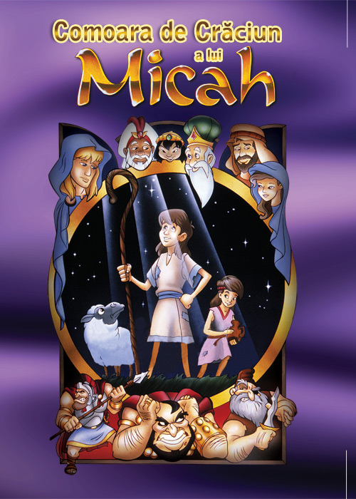 DVD desene animate crestine pentru copii - Comoara de Craciun a lui Micah