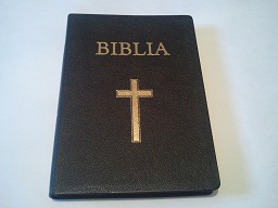 Biblie din piele CB, negru, foarte mare (30,50x22cm), aurita, scris mare Biblie din piele CB, negru, foarte mare (30,50x22cm), aurita, scris mare