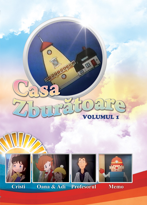 DVD Casa zburatoare (desene animate crestine), vol. 1