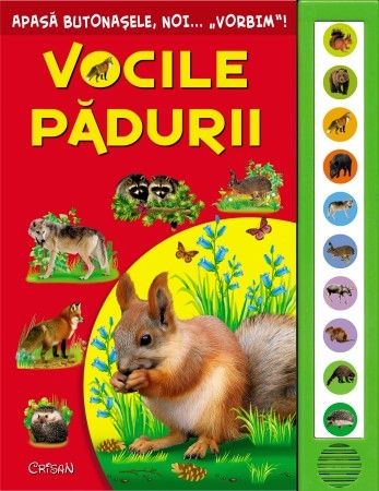 Vocile padurii - Apasa butoanele, noi... vorbim (3-5 ani) Vocile padurii - Apasa butoanele, noi... vorbim (3-5 ani)