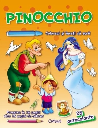 Pinocchio (Colorezi şi înveţi să scrii) Pinocchio (Colorezi şi înveţi să scrii)