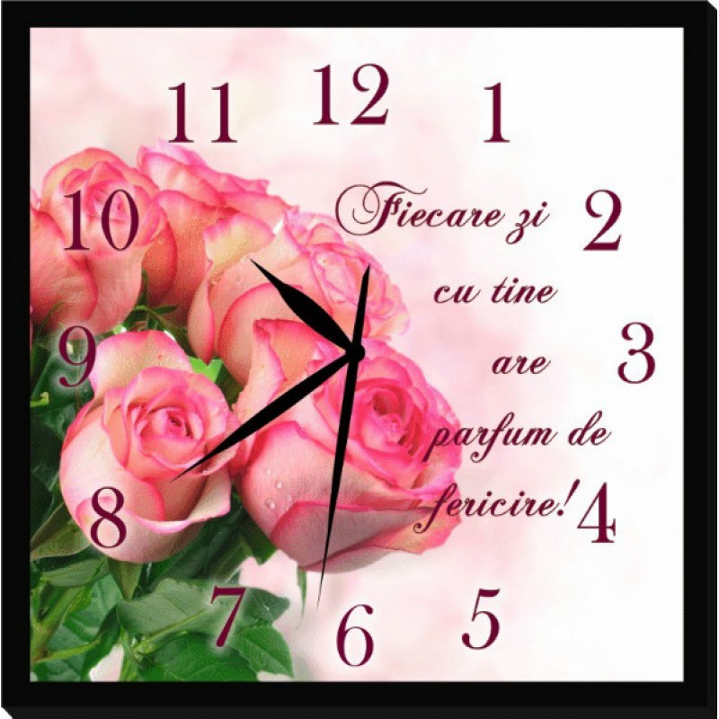 Ceas crestin - Fiecare zi cu tine are parfum de fericire Ceas crestin - Fiecare zi cu tine are parfum de fericire