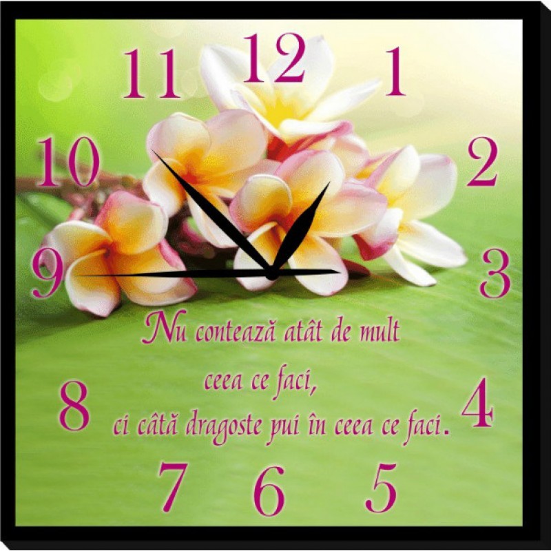 Ceas cu mesaj crestin - Conteaza mult si ce faci, dar mai mult conteaza cata dragoste pui Ceas cu mesaj crestin - Conteaza mult si ce faci, dar mai mult conteaza cata dragoste pui
