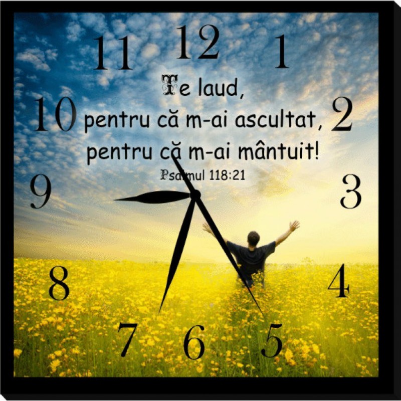 Ceas crestin - Te laud că m-ai ascultat Ceas crestin - Te laud că m-ai ascultat