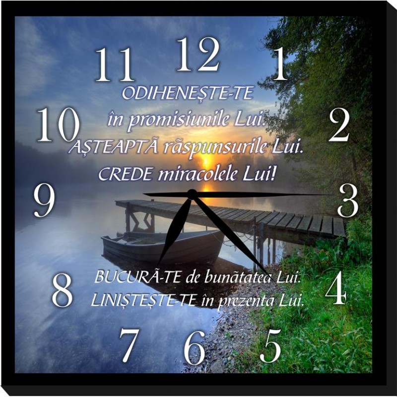 Ceas crestin - Odihneste-te in promisiunile Lui Ceas crestin - Odihneste-te in promisiunile Lui