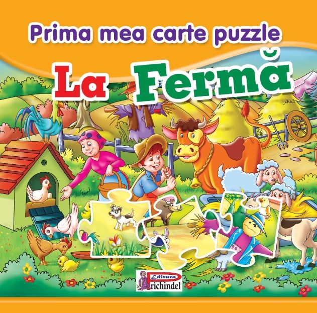 La ferma - Prima mea carte puzzle La ferma - Prima mea carte puzzle