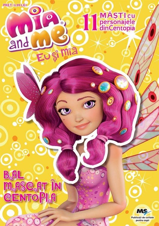 Eu si Mia - Cartea cu masti Eu si Mia - Cartea cu masti