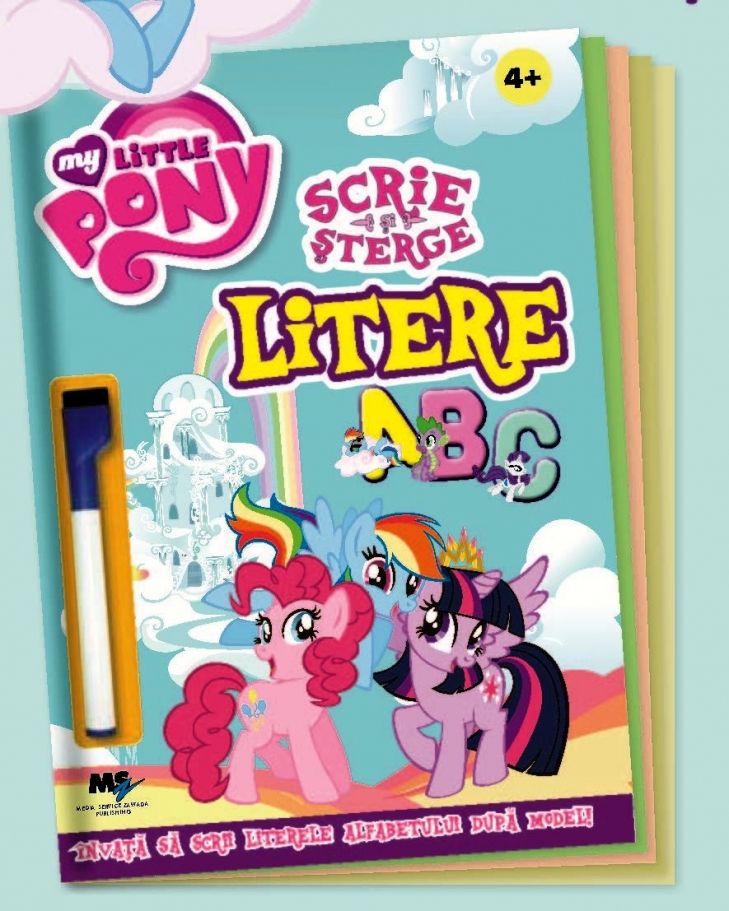My Little Pony - Scrie si sterge litere My Little Pony - Scrie si sterge litere