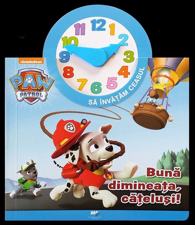 Paw Patrol - Sa invatam ceasul! Paw Patrol - Sa invatam ceasul!