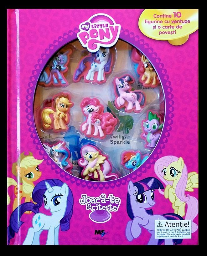 My Little Pony – Carte cu figurine cu ventuza My Little Pony – Carte cu figurine cu ventuza