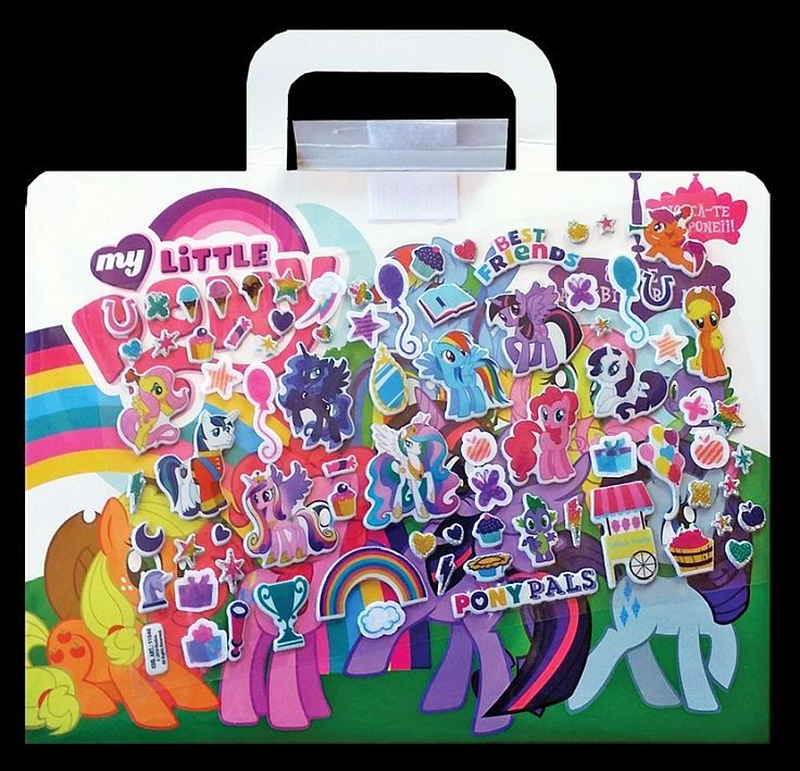 My Little Pony – Carte cu abtibilduri moi My Little Pony – Carte cu abtibilduri moi