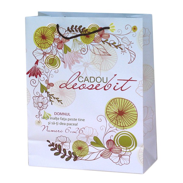 Punga medie pentru cadouri - Un cadou deosebit Punga medie pentru cadouri - Un cadou deosebit