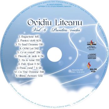 CD Ovidiu Liteanu - Puntea vietii, vol.6