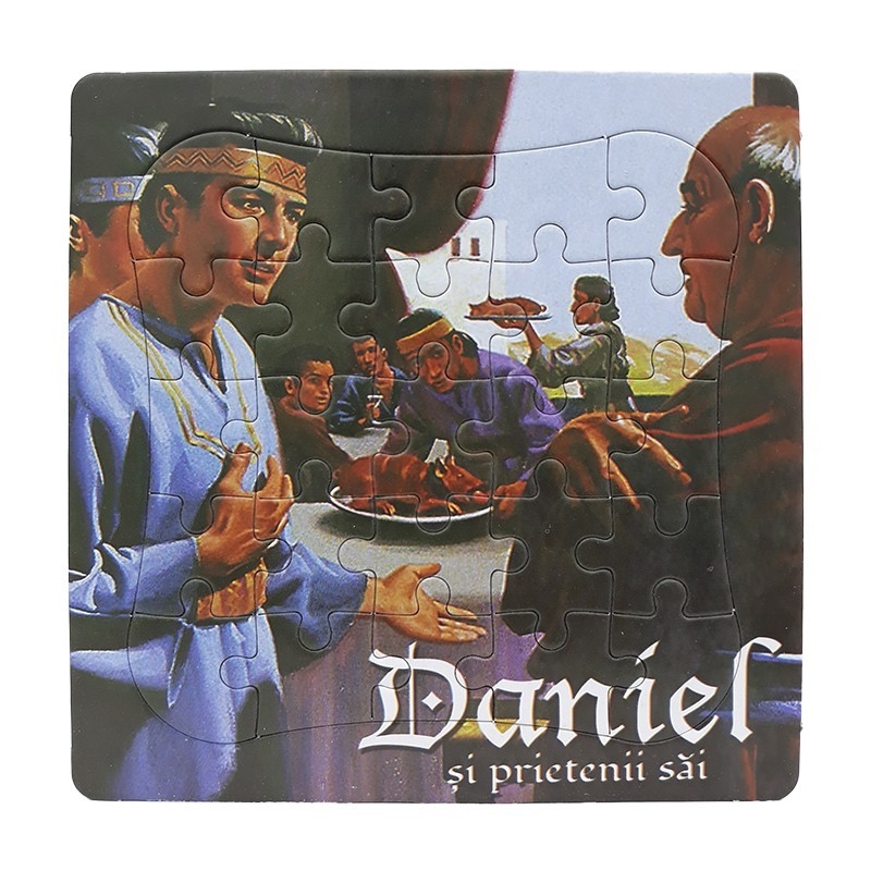 Mini Puzzle biblic - Daniel (14x14 cm) Mini Puzzle biblic - Daniel (14x14 cm)