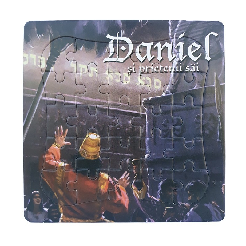 Mini Puzzle biblic din Daniel (14x14 cm) Mini Puzzle biblic din Daniel (14x14 cm)