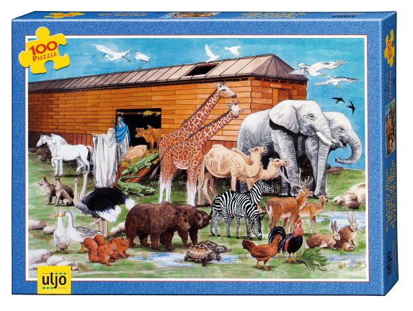 Puzzle - Arca lui Noe (100 de piese) Puzzle - Arca lui Noe (100 de piese)