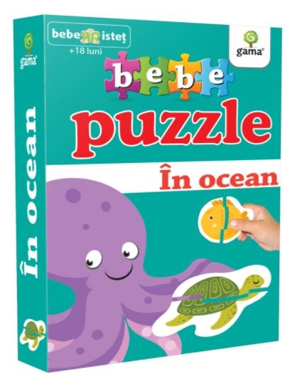 Puzzle - In ocean - Activitati pentru copii (1-3 ani)