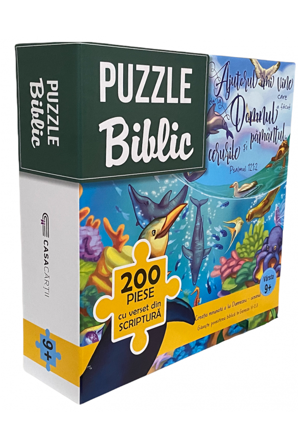 Puzzle 200 de piese - Creația minunată a lui Dumnezeu Puzzle 200 de piese - Creația minunată a lui Dumnezeu