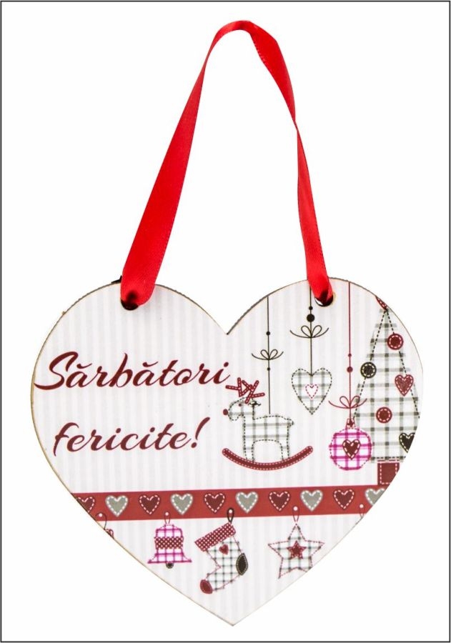 Placheta sentimentala - Sarbatori Fericite!, Model 10 Placheta sentimentala - Sarbatori Fericite!, Model 10